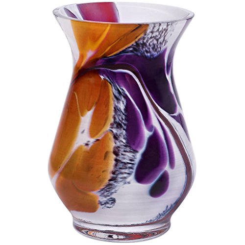 CRISTALICA Blumenvase Spring orchidea h 12cm Ø 8cm von CRISTALICA