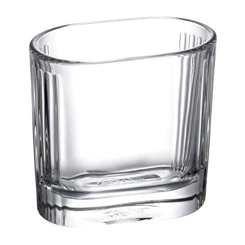 CRISTALICA Dessertglas 110ml Riviera oval transparent Schälchen Becher Glasschale von CRISTALICA