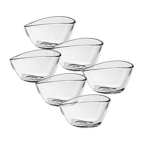 CRISTALICA Eiscremeglas 6er-Set Eisbecher Dessertschale Beta Bambini 220 ml GelatoVero von CRISTALICA