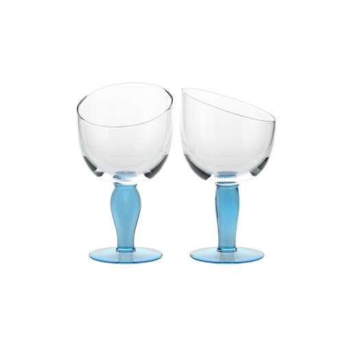 CRISTALICA Eiscremeglas Eisbecher 2er-Set blau Vienna Gelato 330ml CRISTALICA Eiscremeglas Eisbecher 2er-Set blau Vienna Gelato 330ml von CRISTALICA