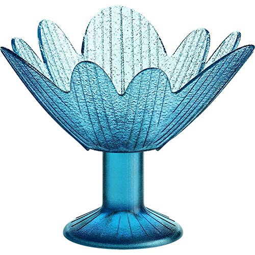 CRISTALICA Eiscremeglas Eisbecher Eisglas Eisschale Seerose blau Colori Gelato 11cm CRISTALICA Eiscremeglas Eisbecher Eisglas Eisschale Seerose blau Colori Gelato 11cm von CRISTALICA