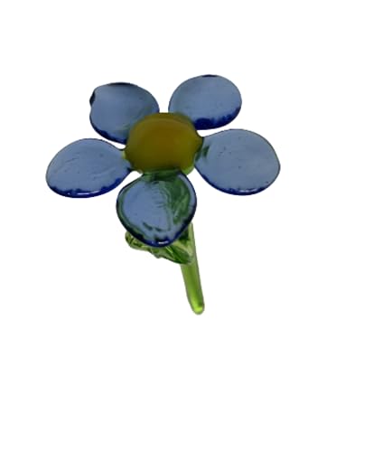 CRISTALICA Gänseblümchen Mini Plus 4-5cm Glas Blüten Figur Kunstblume Deko Geschenk von CRISTALICA