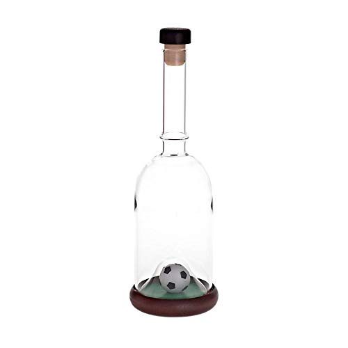 CRISTALICA Geschenkflasche Glas Fußball Kicker Sport Präsent 350ml leer CRISTALICA Geschenkflasche Glas Fußball Kicker Sport Präsent 350ml leer von CRISTALICA