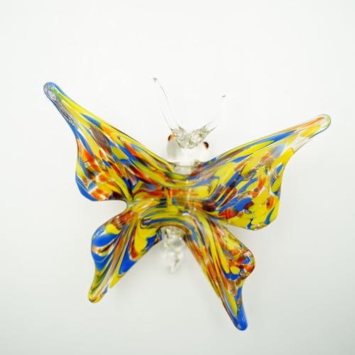 CRISTALICA Glasfigur Schmetterling Höhe ca. 7cm/Länge ca. 18cm Bunt Handarbeit CRISTALICA Glasfigur Schmetterling Höhe ca. 7cm/Länge ca. 18cm Bunt Handarbeit von CRISTALICA