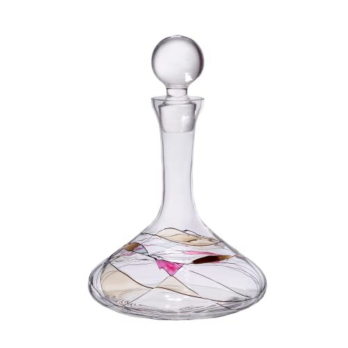 CRISTALICA Glaskaraffe Mila 1000 ml mit Stopfen Dekanter Kristallglas CRISTALICA Glaskaraffe Mila 1000 ml mit Stopfen Dekanter Kristallglas von CRISTALICA