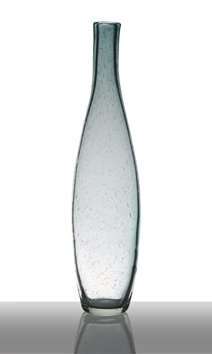 CRISTALICA Glasvase Flaschenvase Dekovase Blütenvase Belly Aquablau 40 cm CRISTALICA Glasvase Flaschenvase Dekovase Blütenvase Belly Aquablau 40 cm von CRISTALICA