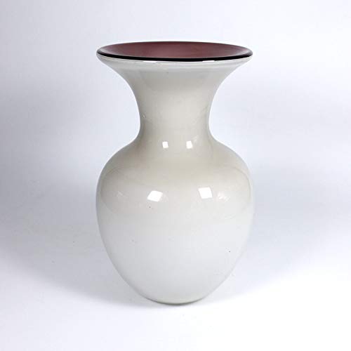 CRISTALICA Glasvase Modern Dekovase Blumenvase Aurora Gala 25cm weiß CRISTALICA Glasvase Modern Dekovase Blumenvase Aurora Gala 25cm weiß von CRISTALICA