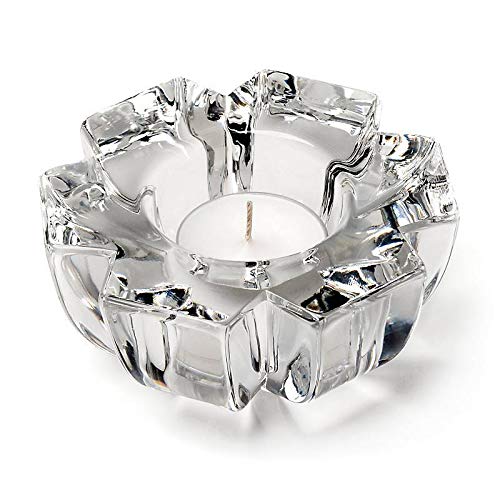 CRISTALICA Kerzenhalter Heaven SchneeflockeTeelichthalter Glas Bleikristall transparent10,5 CRISTALICA Kerzenhalter Heaven SchneeflockeTeelichthalter Glas Bleikristall transparent10,5 von CRISTALICA