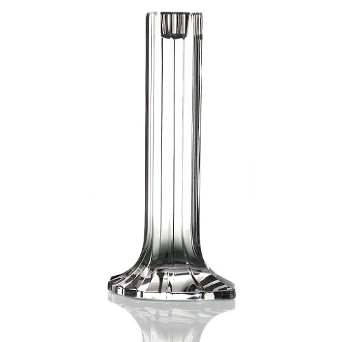 CRISTALICA Kerzenhalter Kerzenständer Candleholder Spike 20 cm Transparent Kristallglas von CRISTALICA