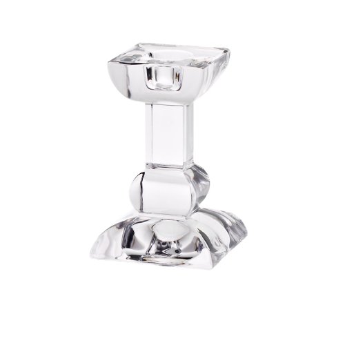 CRISTALICA Kerzenhalter Kerzenständer Klasisch 10,5 cm Transparent Glas Bleikristall Stabkerze CRISTALICA Kerzenhalter Kerzenständer Klasisch 10,5 cm Transparent Glas Bleikristall Stabkerze von CRISTALICA