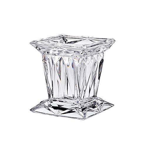 Kerzenhalter massiv schwer quadratisch Stumpenkerze Glas Bleikristall h 12 cm Kerzenhalter massiv schwer quadratisch Stumpenkerze Glas Bleikristall h 12 cm von CRISTALICA