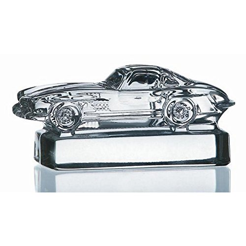 CRISTALICA Modellauto Glas Statue für Vitrine Mercedes Benz 300Sl Transparent Kristall von CRISTALICA