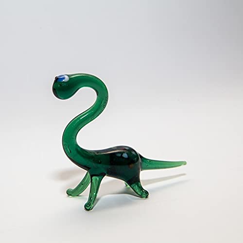 CRISTALICA Nessie Mini Plus 4-5cm Glas Tiere Figuren Sammeln Vitrine Miniatur Fabel von CRISTALICA