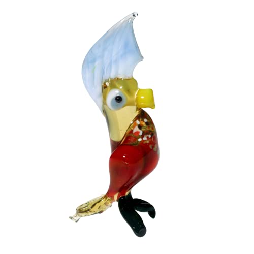CRISTALICA Papagei Midi 6-8cm Glas Tiere Vogel Figuren Sammeln Vitrine Miniatur Zoo CRISTALICA Papagei Midi 6-8cm Glas Tiere Vogel Figuren Sammeln Vitrine Miniatur Zoo von CRISTALICA