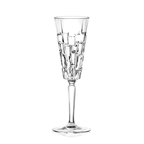 CRISTALICA Sektglas Etna 190 ml Sektkelch Kristallglas von CRISTALICA