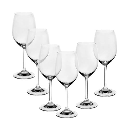 CRISTALICA Weinglas 6er-Set Condor 300ml Kelch Weißwein Rotwein Cocktail Bleikristall klar von CRISTALICA