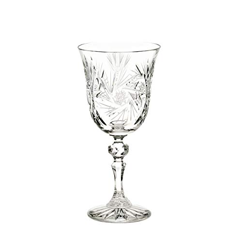 CRISTALICA Weinglas Schleuderstern 220ml Weißweinglas Kelchglas Bleikristall geschliffen CRISTALICA Weinglas Schleuderstern 220ml Weißweinglas Kelchglas Bleikristall geschliffen von CRISTALICA