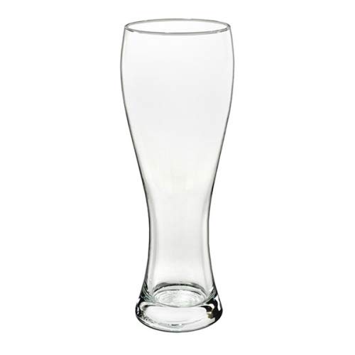 CRISTALICA Weizenbierglas Augsburg 660ml klassisches bayrisches Weißbierglas transparent Glas von CRISTALICA