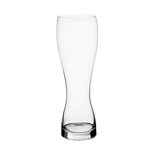 CRISTALICA Weizenbierglas Bierglas Humpen 600ml klassisches bayrisches Weißbierglas von CRISTALICA