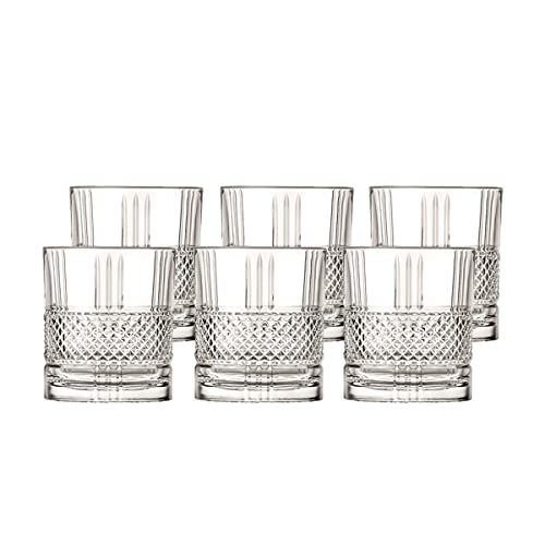 CRISTALICA Whiskybecher Trinkglas Becher Brillante 6er Set 340ml von CRISTALICA