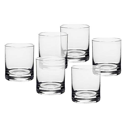 Whiskyglas 6er-Set Trinkbecher York Cocktailglas Universell Alltagsglas 320 ml von CRISTALICA
