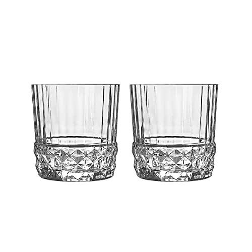 CRISTALICA Whiskyglas Becher Trinkglas Retro Vintage Kristallglas America 2er Set 380ml CRISTALICA Whiskyglas Becher Trinkglas Retro Vintage Kristallglas America 2er Set 380ml von CRISTALICA