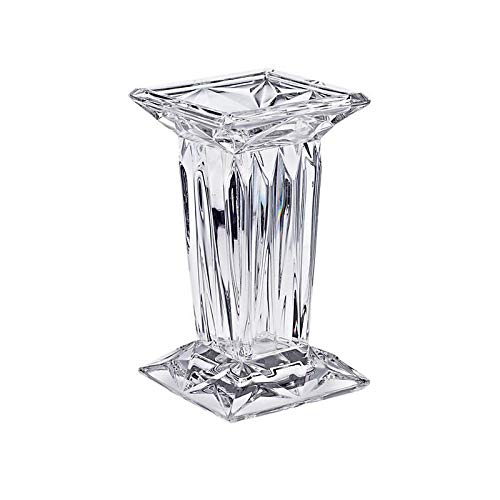 Kerzenhalter massiv quadratisch Stumpenkerze Glas Bleikristall h 18 cm Kamin Kerzenhalter massiv quadratisch Stumpenkerze Glas Bleikristall h 18 cm Kamin von CRISTALICA
