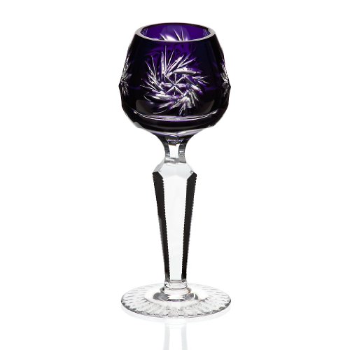 Likörglas Likörkelch Römer Schnapsglas Buffo Violett Kristall 13 cm von CRISTALICA