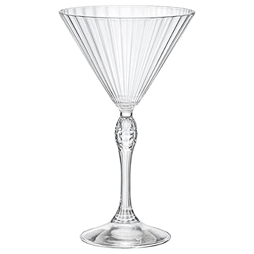 CRISTALICA Martiniglas Americas´20s 250ml Cocktailglas Retro Vintage Kristallglas von CRISTALICA