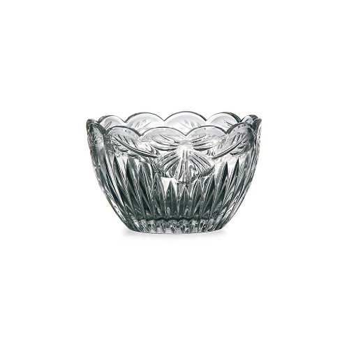 Schale Salatschale Konfektschale Gianna Transparent D 15 cm Kristall von CRISTALICA