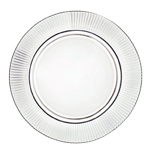 Teller Kuchenteller Tortenteller Noratyp 1 Transparent D 31 cm Bleikristall von CRISTALICA