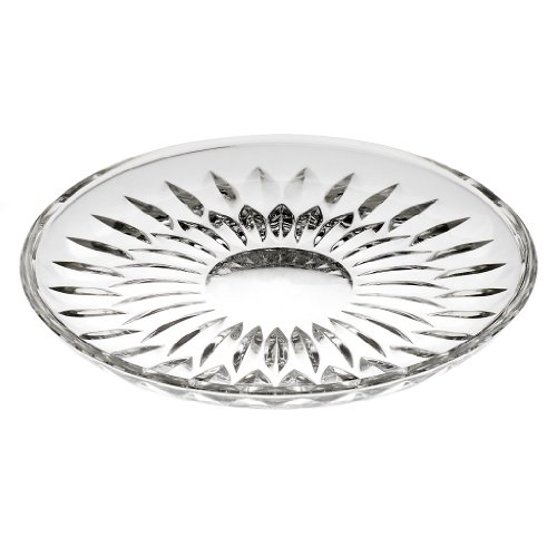 Teller Mittelteller Kuchenteller Tortenteller Sun Transparent D 20 cm von CRISTALICA