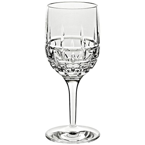 Weinglas Weinkelch Weißweinglas Square Transparent Kristallglas 17,5 cm von CRISTALICA