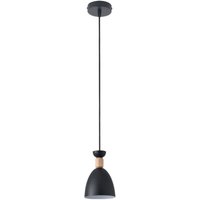 Cristalrecord - Cloe Schwarze Deckenleuchte 1xE27 von CRISTALRECORD