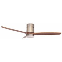 Cristalrecord - DC-Ventilator Yen Dark Wood led 15W von CRISTALRECORD