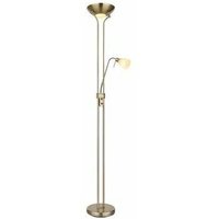 Stehlampe mit zwei Lichtern. verschiedene Leder Stehlampe mit zwei Lichtern. verschiedene Leder von CRISTALRECORD