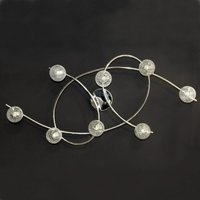 Deckenleuchte 8 Lichter LOTTO CROMO CRISTALRECORD 001-2195-8-016 von CRISTALRECORD