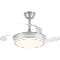 Evo Mini Silber 46W 5520Lm CCT Dim Smart Einziehbarer LED-Ventilator Evo Mini Silber 46W 5520Lm CCT Dim Smart Einziehbarer LED-Ventilator von CRISTALRECORD