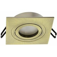 Kippquadrat versenkter Ring helium Altgold cr 03-061-00-006 von CRISTALRECORD