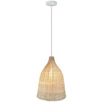 Luzon 1xE27 Rattan-Pendelleuchte 25cm Luzon 1xE27 Rattan-Pendelleuchte 25cm von CRISTALRECORD