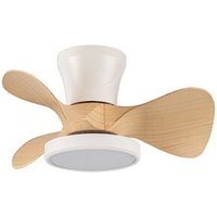 Cristalrecord - Moll Weiß+Holz LED-Ventilator 20W 1900Lm ctt Dim Cristalrecord - Moll Weiß+Holz LED-Ventilator 20W 1900Lm ctt Dim von CRISTALRECORD