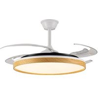 Cristalrecord - Panam l 80W 8000Lm cct LED-Ventilator mit klappbaren Flügeln von CRISTALRECORD