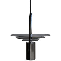 Pendelleuchte SATURNO Graphit CR 93-041-27-280 von CRISTALRECORD