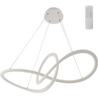 Weiße Dunia LED-Deckenleuchte 53W 4600 Lm Weiße Dunia LED-Deckenleuchte 53W 4600 Lm von CRISTALRECORD