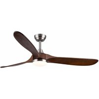 Yenbig Dark Wood LED-Gleichstromventilator 15 w von CRISTALRECORD