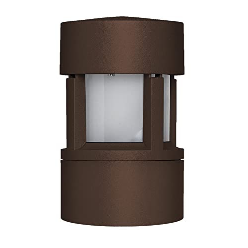 CRISTHER LIGHTING - MINI NICO Leuchte braun rostbraun Lampenfassung E27 max.70W Outdoor IP65 (H.20,8cm). Leuchte für Durchgänge in Gärten oder Höfen. von CRISTHER LIGHTING