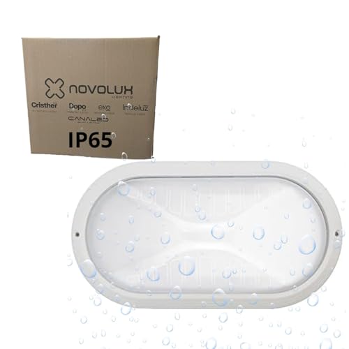 CRISTHER LIGHTING - PLAFF kellerlampe e27 - ovalleuchte IP65 für den Außen- und Innenbereich - kellerleuchte - feuchtraumlampe - wandleuchte keller - lampe keller robust und langlebig von CRISTHER LIGHTING