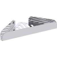 Lineabeta - Duschregal L.28,4 H.4 cm Winkel Stahldraht poliert von CRISTINA ONDYNA