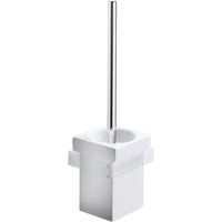 Lineabeta - Weißer Keramik-Skuara-Bürsenhalter von CRISTINA ONDYNA