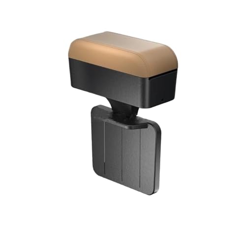 CRJIMX Armlehnenbox Fürs Auto Höhenverstellbar Ellbogenauflage Universeller Organizer Für Die Armlehne Im Innenraum(Black-Beige 1pc) von CRJIMX